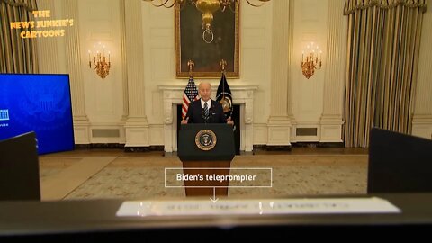 Biden: "Everybody does well, everything is better...", walks away.