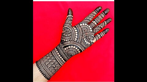 Beautiful mehandi design 💓❤💓❤