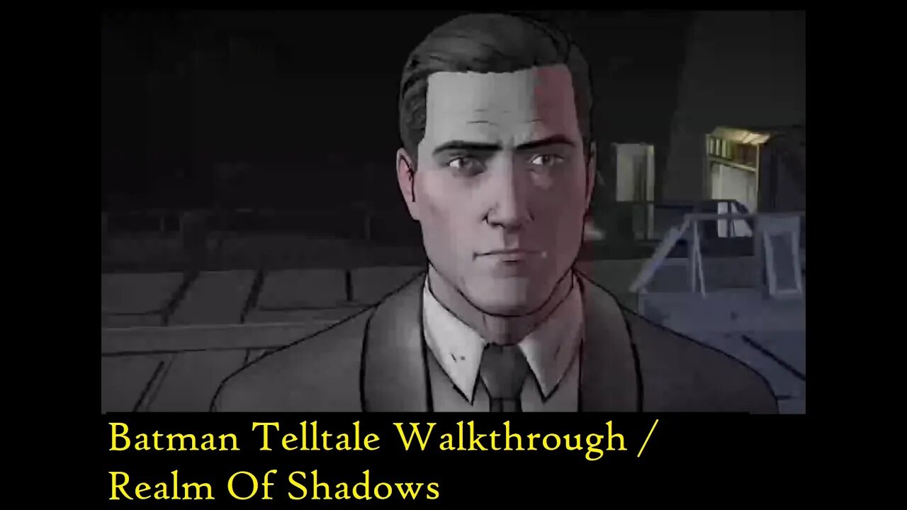 Batman Telltale Walkthrough / Realm Of Shadows (Nintendo Switch)