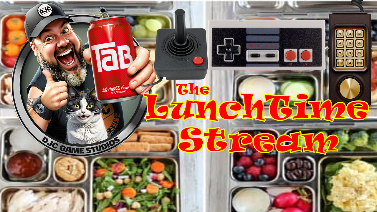 The LuNcHTiMe StReAm - LIVE Retro Gaming With DJC - Rumble Exclusive