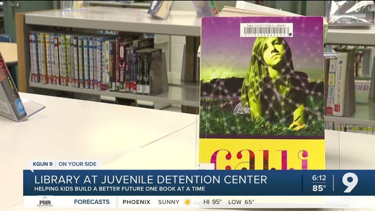 Books helping encourage literature and education in Pima County Detention Center