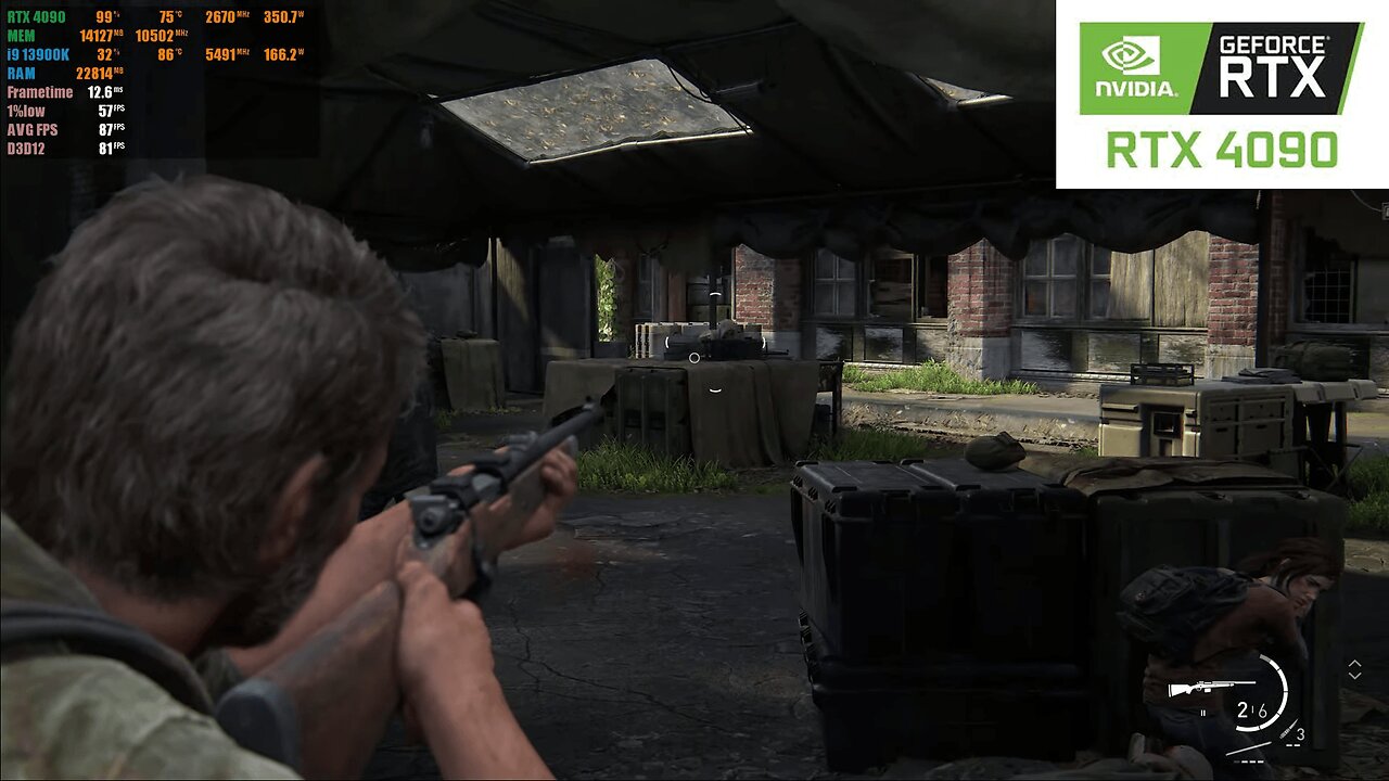 The Last of Us : RTX 4090 24GB ( 4K Ultra Graphics DLSS OFF )