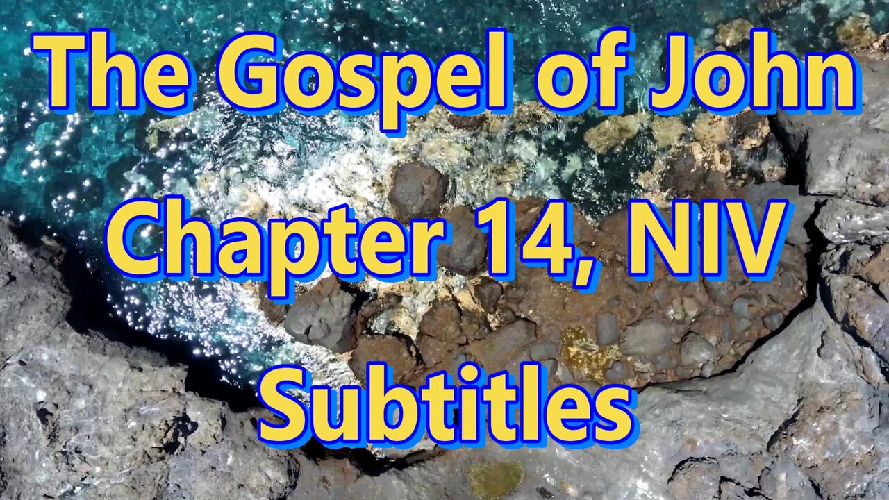 The Holy Bible - The Gospel of John Chapter 14 (Audio Bible - NIV) subtitles