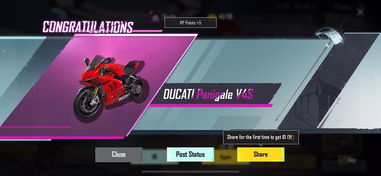 Got the Ducati!