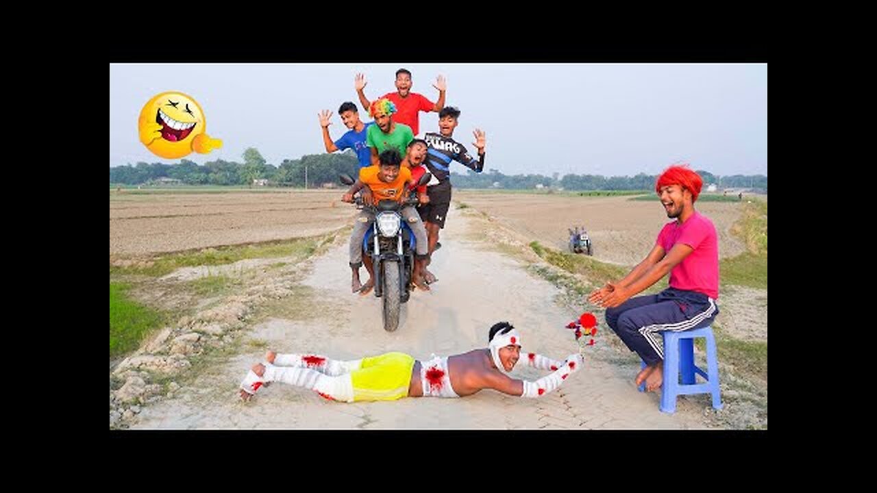 Top New Comedy Video Amazing Funny Video 😂Try To Not Laugh Episode 248 By #bidikfuntv