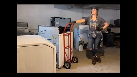 Basement Full of Appliances, and SO MUCH MOLD. Getting Rid of it ALL!