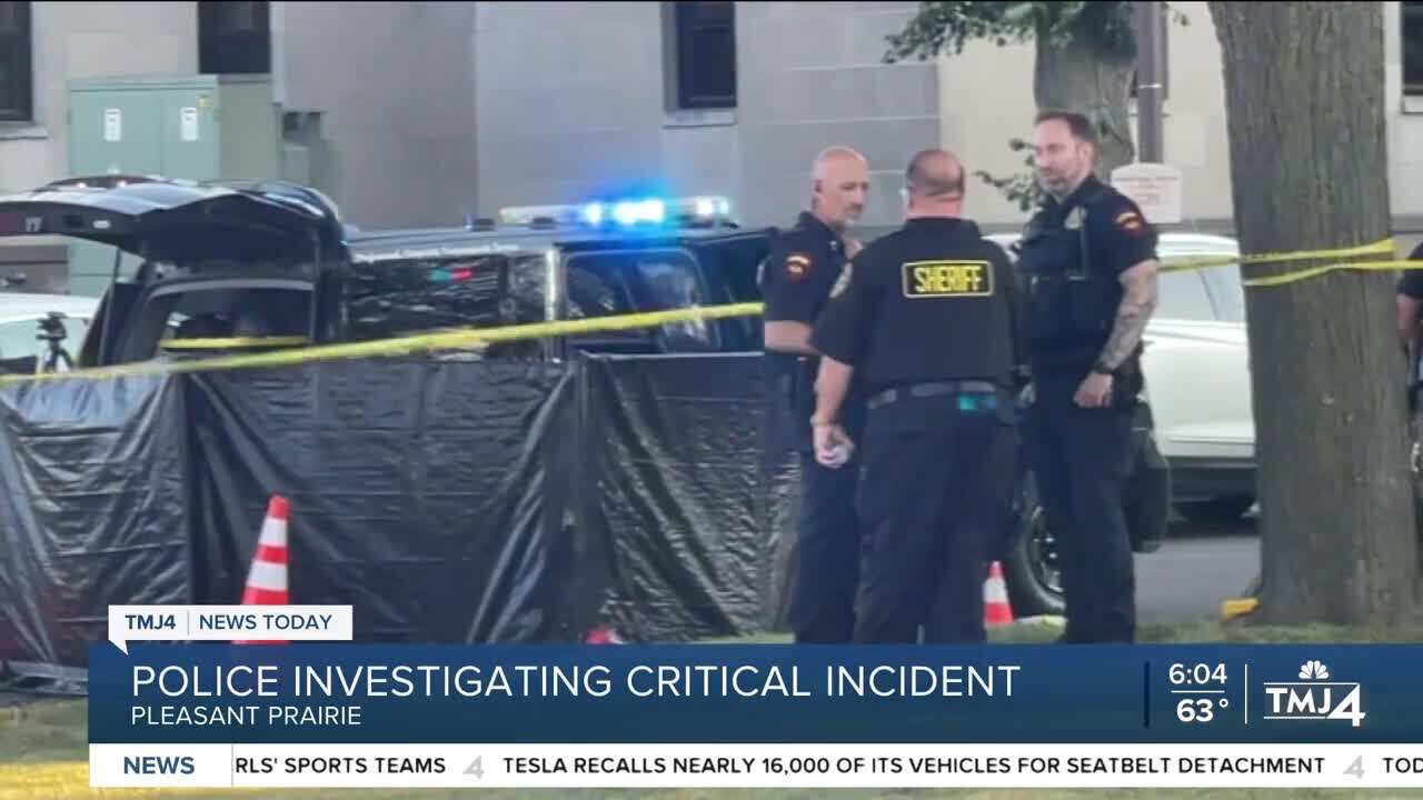 Suspect dies from self-inflicted gunshot wound in back of Pleasant Prairie Police squad car