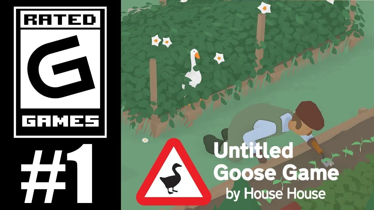 Untitled Goose Game - Part 1 - Being a Jerk Goose