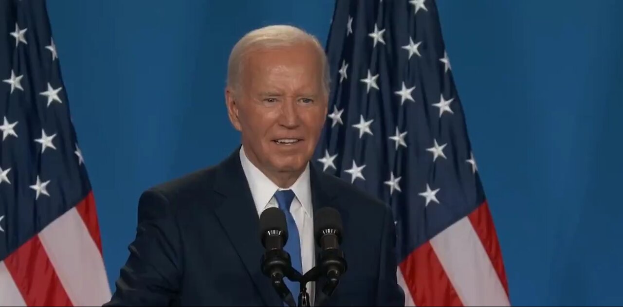 WE NEED MORE "BIG BOY" PRESS CONFERENCES, CROOKED JOE!!!