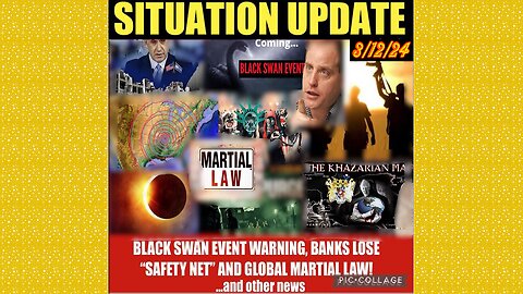 SITUATION UPDATE 3/12/24 - Child Trafficking/Sra/Mk Ultra, Gcr/Judy Byington Update, Us Republic