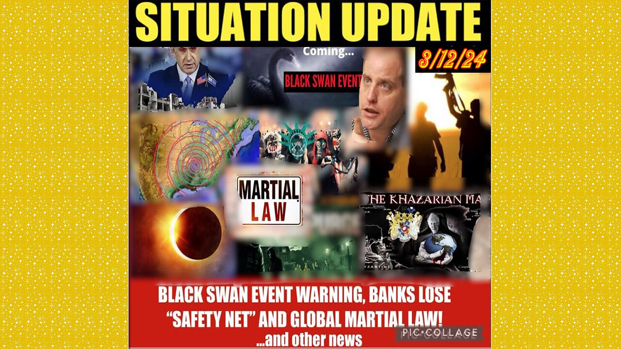 SITUATION UPDATE 3/12/24 - Child Trafficking/Sra/Mk Ultra, Gcr/Judy Byington Update, Us Republic