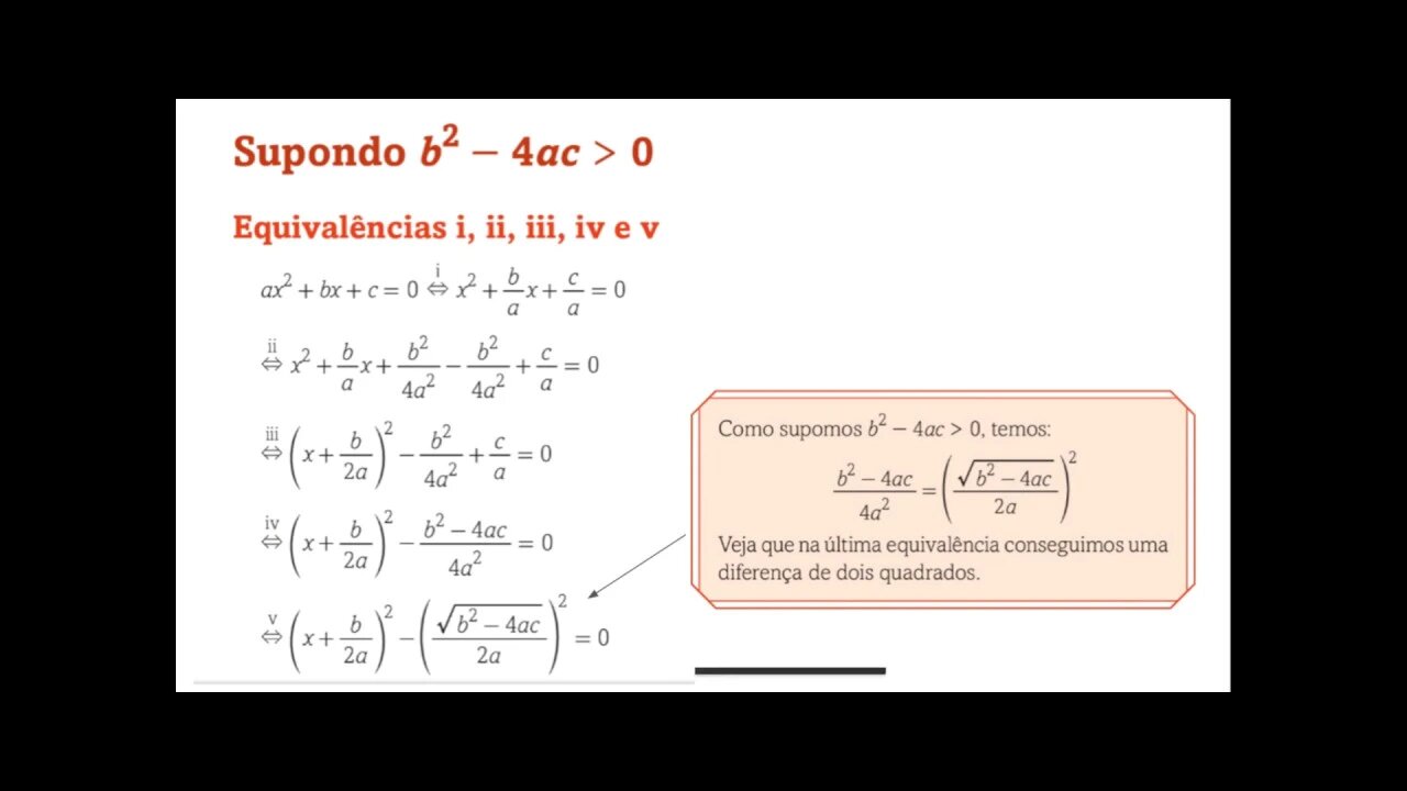 Matemática 7ºano - aula 43 - Equivalências IV, V e VI [ETAPA]