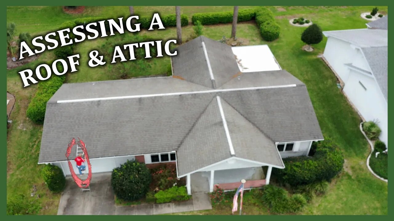 Assessing A Roof & Attic After A Home Inspection | In Oak Run, Ocala | With Ira Miller