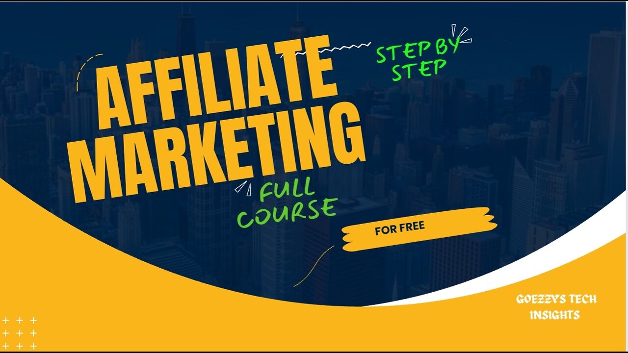 COMPLETE AFFILIATE MARKETING COURSES FOR FREE 2024.