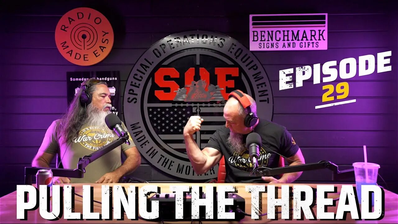 PULLING THE THREAD // EP. 29 #podcast #glock #combatvet #politics #dirtypolitics #military #marines