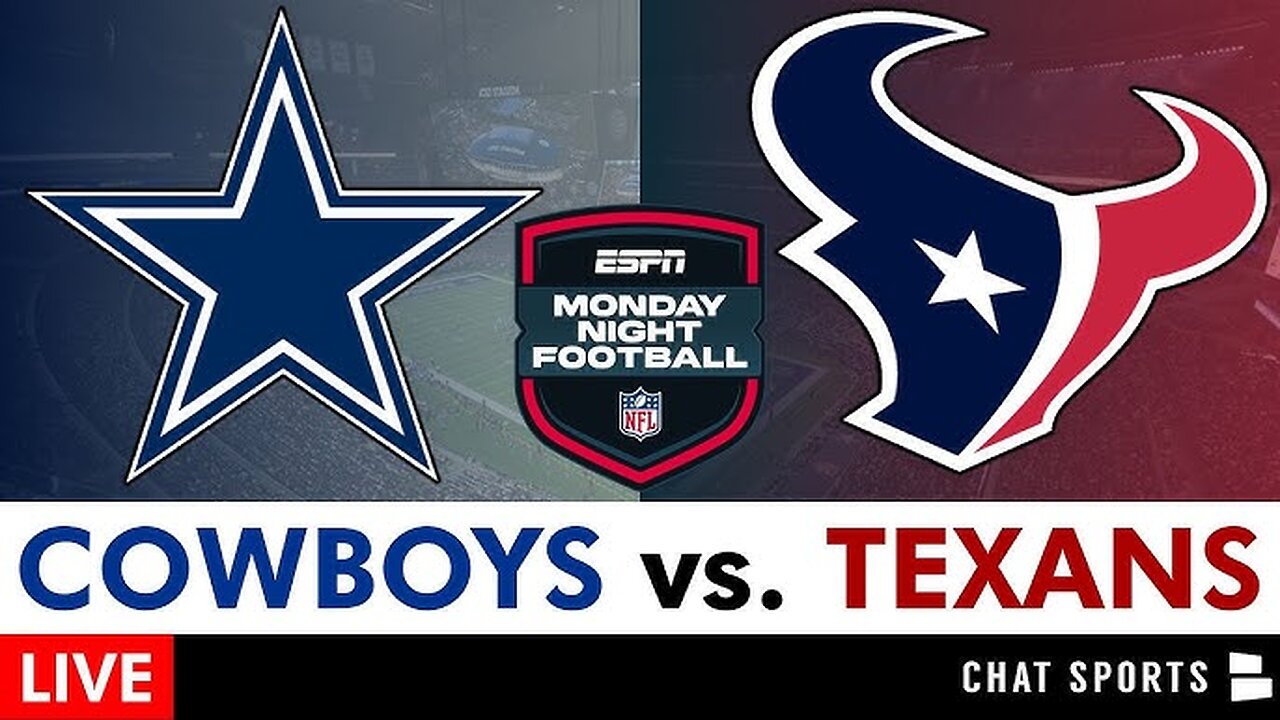 Cowboys vs. Texans Live Streaming Scoreboard, Play-By-Play, Highlights | NFL Week 11 MNF On ESPN