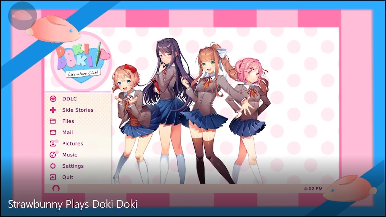 Strawbunny Plays DDLC+ Ep. 1