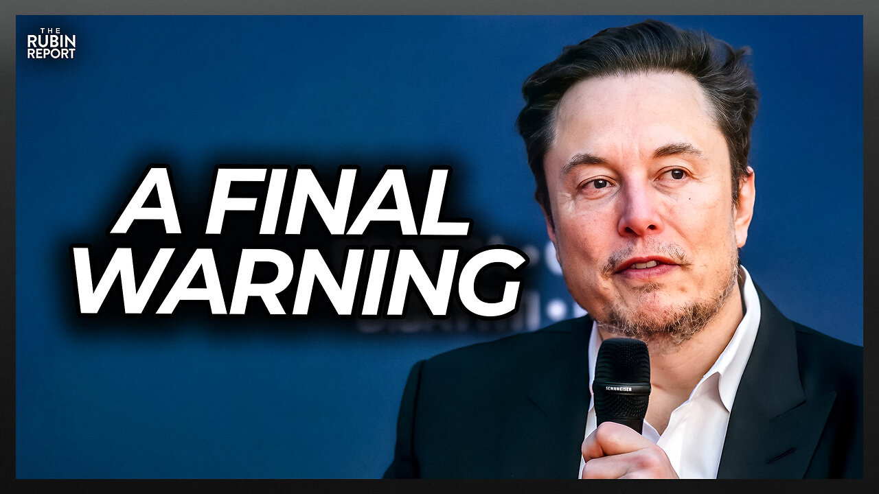 Elon Musk Gives a Chilling Election Warning