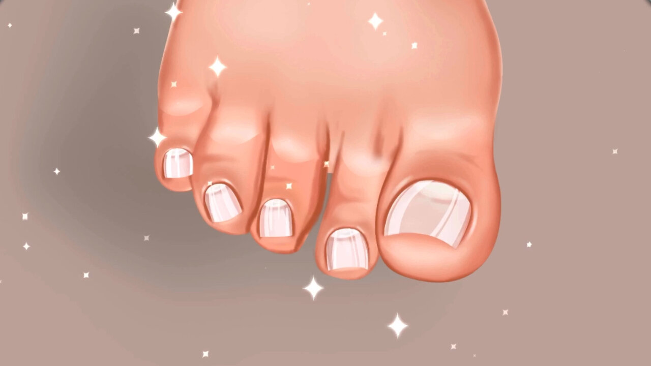 ASMR Nails Treatment and Care, ASMR Animation, 3d Animation, Animation Video!