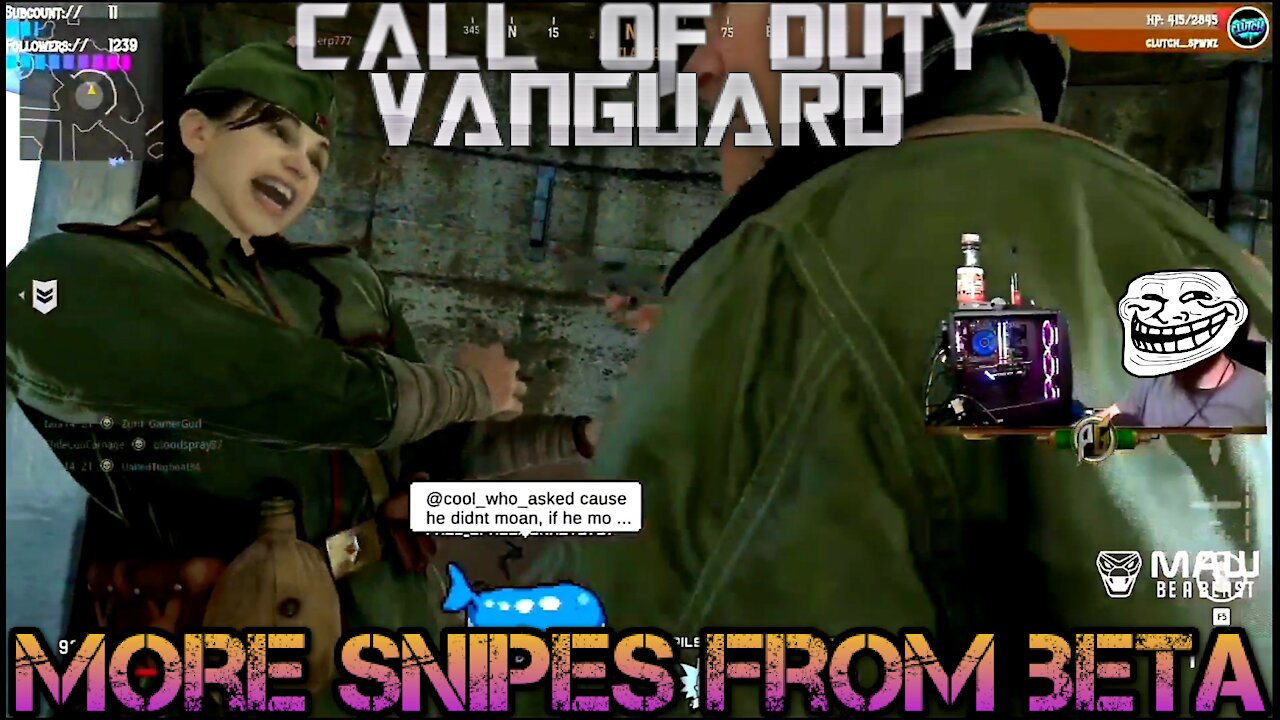 I had a lot of fun with Vanguard sniping on 🖱️⌨️😎