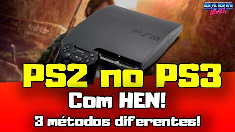 Tutorial PS3! Rode jogos de PS2 no PS3 com HEN! 3 métodos diferentes num vídeo só!