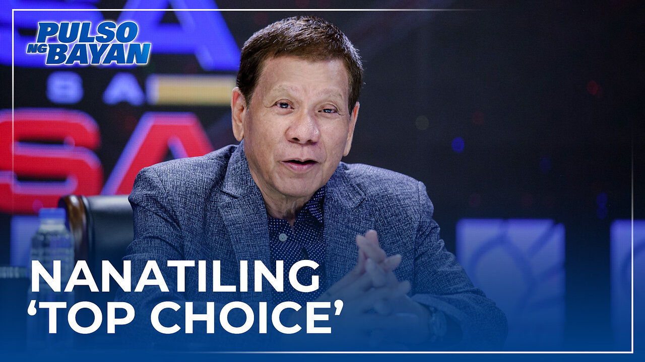 Dating Pangulong Duterte, nanatiling 'Top Choice' ng mga botante para sa 2025 senate race