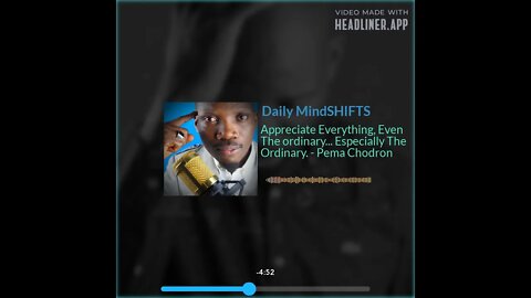 Daily MindSHIFTS Episode 86