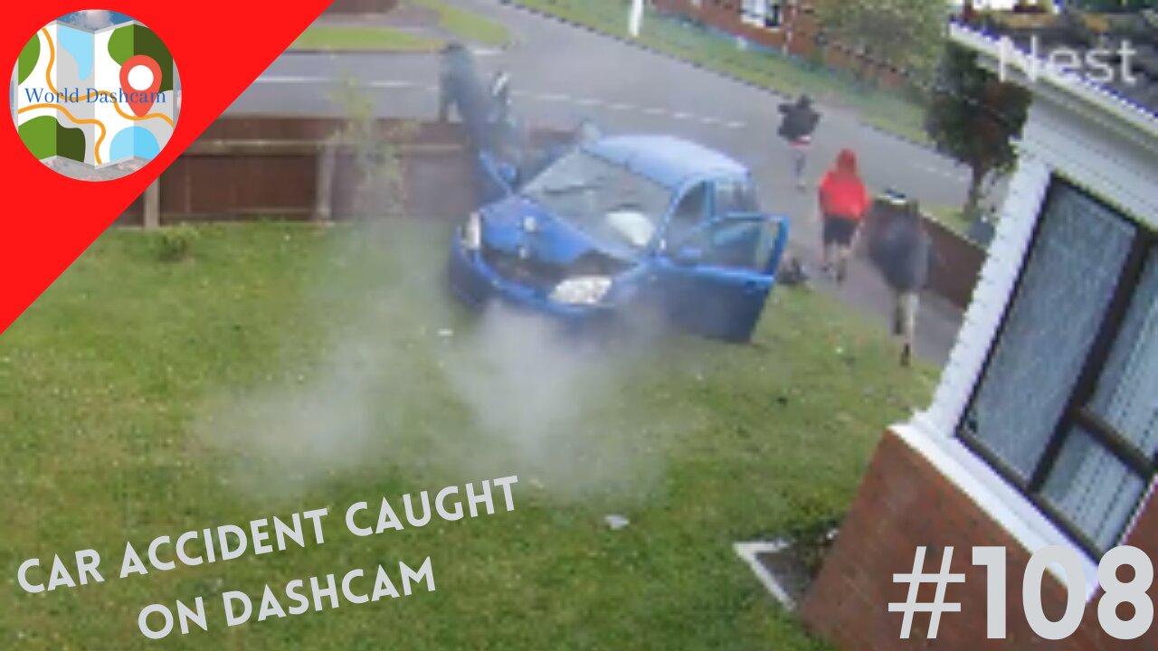Stealing A Car But Not Knowing How To Drive It... - Dashcam Clip Of The Day #108
