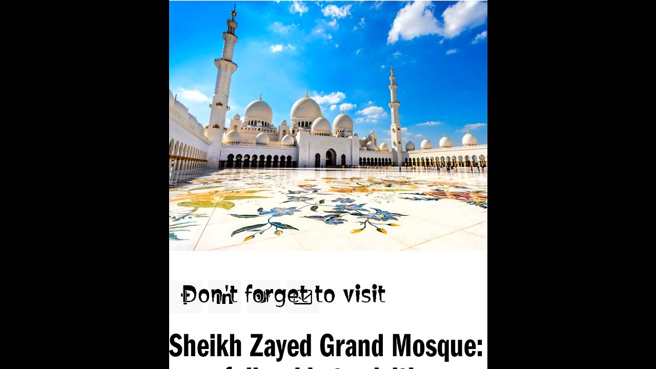 Shaikh zaid Mosque