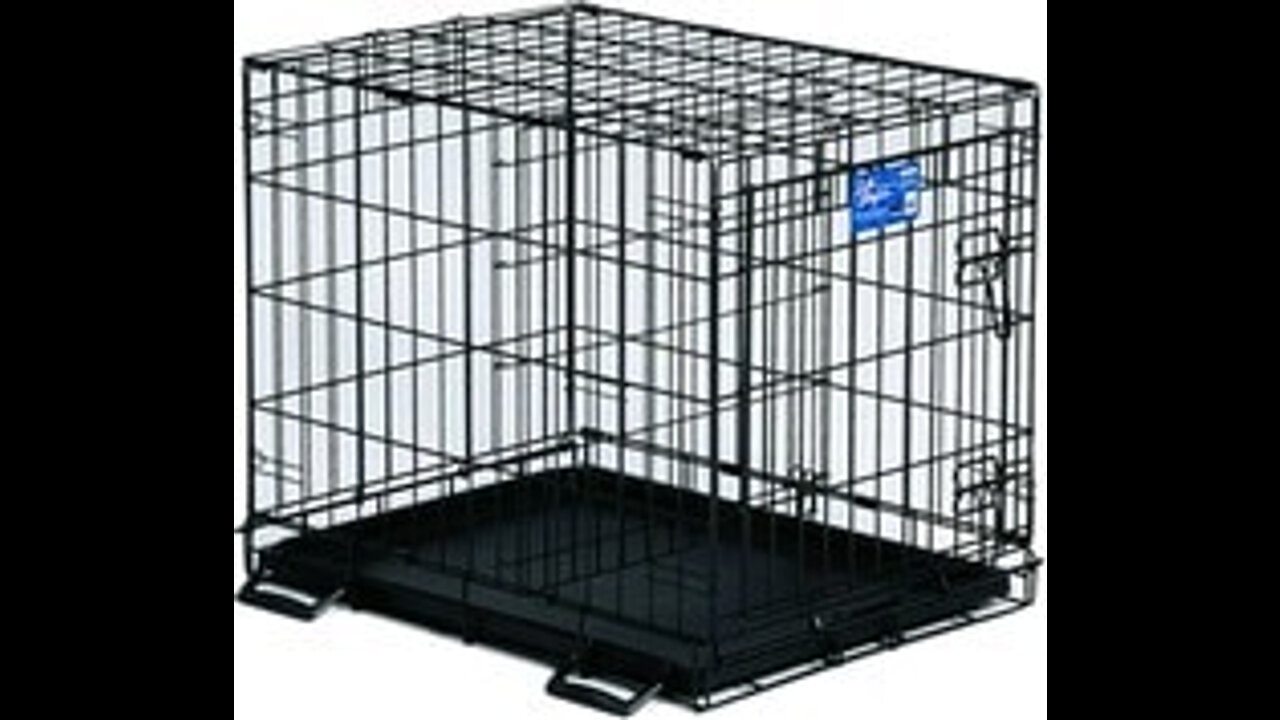 Review MidWest Homes for Pets Single & Double Door Life Stages Dog Crate, Includes Tray, Ground...