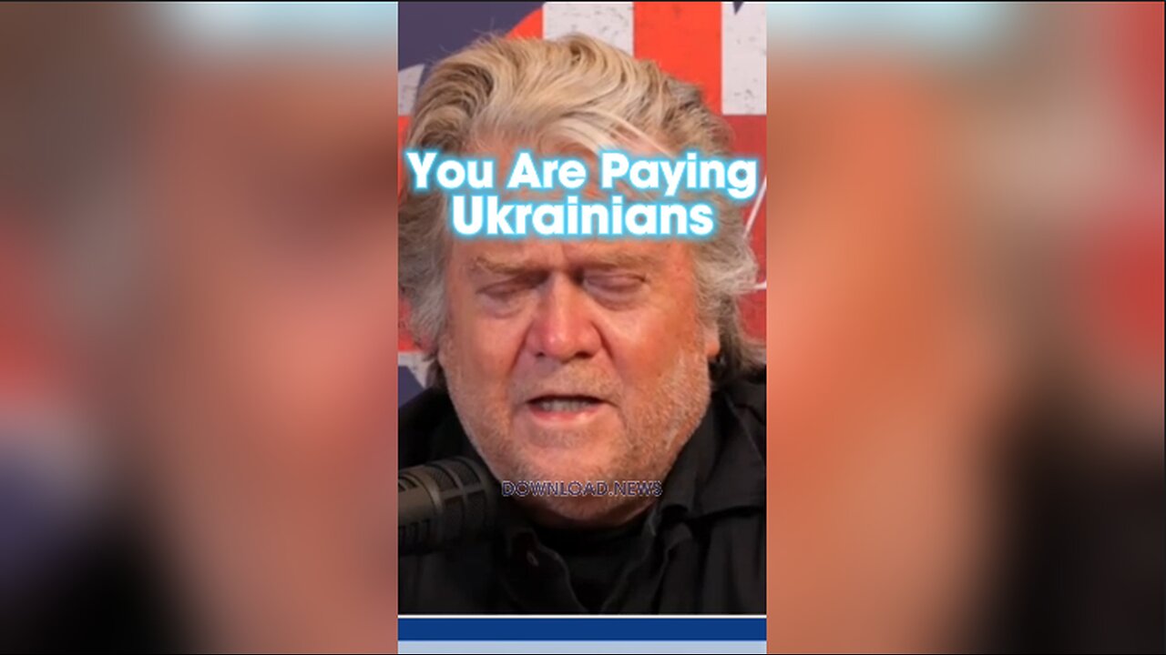 Steve Bannon: Americans Are Funding The Lives of Ukrainians - 2/17/24