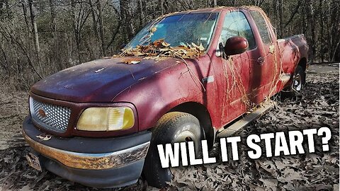 Will it START? Abandoned 1998 Ford F150 for 17 YEARS!