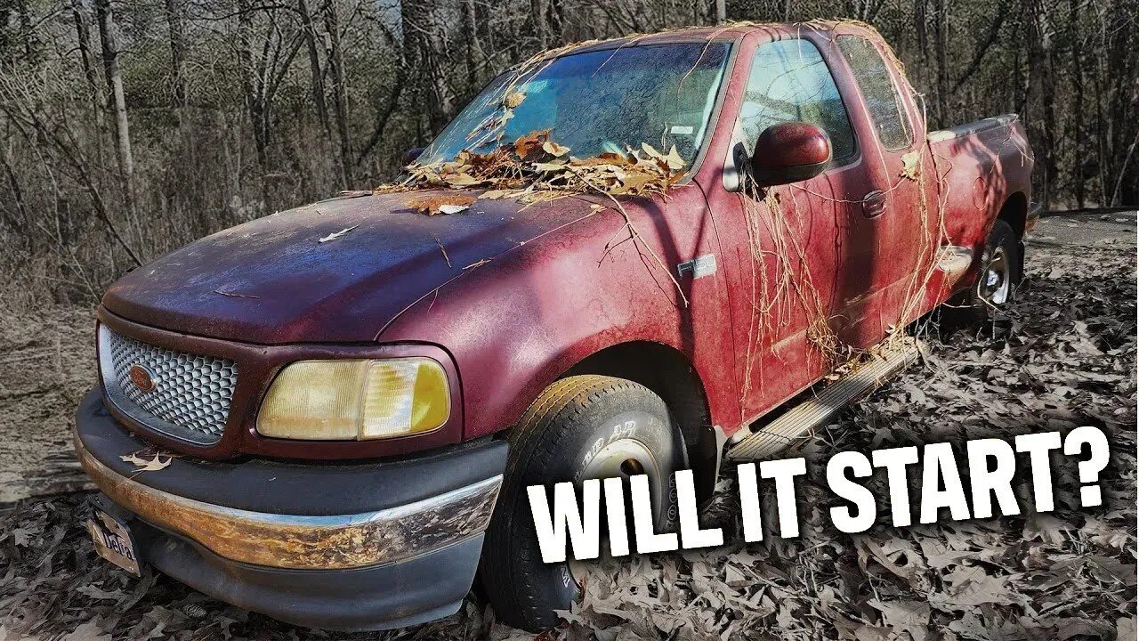 Will it START? Abandoned 1998 Ford F150 for 17 YEARS!