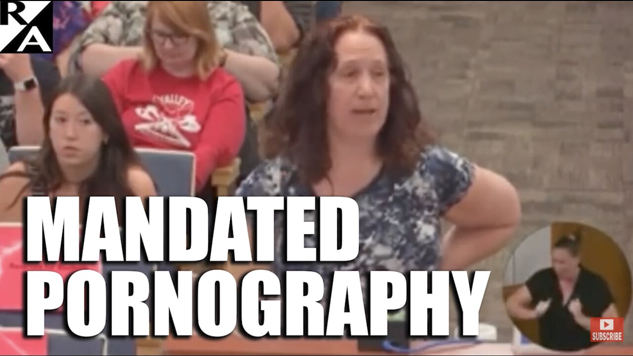 Mandated Pornography: Mom Reads Daughter's Obscene Textbook Aloud, School Board Cuts Her Mic