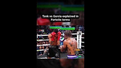 Tank vs Garcia explained in Fortnite terms