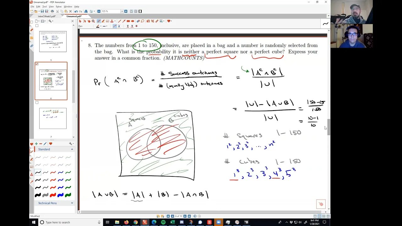 A Path to Statistics - Episode 2: Counting With Sets and An Introduction to Combinations