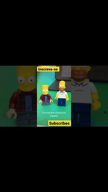 Lego Simpsons Homer e Bart #lego #kids #toys