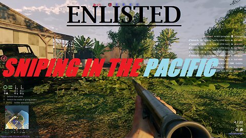 ENLISTED: Gameplay/ Sniping in the Pacific/ No Commentary.