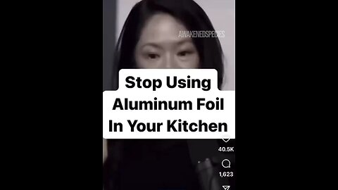 Stop using aluminum foil in your kitchen‼️