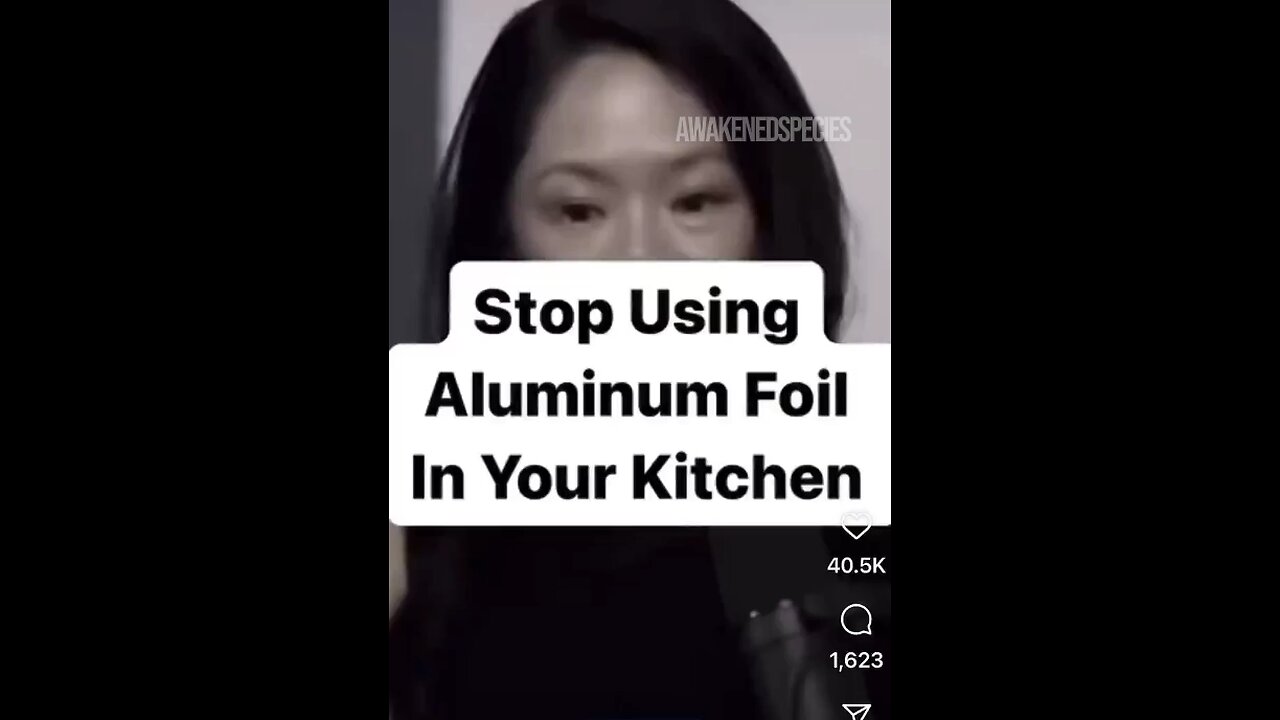 Stop using aluminum foil in your kitchen‼️