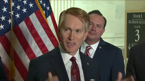 Senator James Lankford joins Senate Republican Press Conference to Stand with Israel