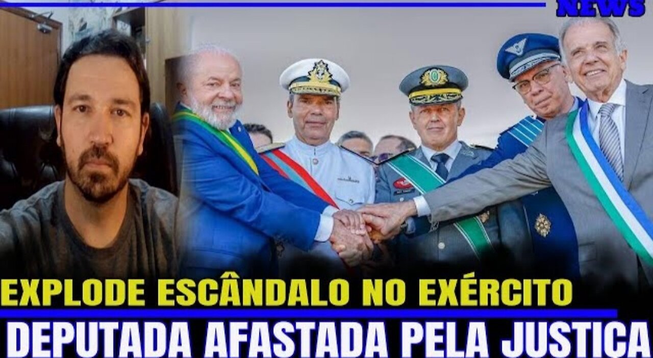 #2 ESCÂNDALO NO EXÉRCITO! DEPUTADA AFASTADA PELA JUSTIÇA! JORNALISTA TOMA INVERTIDA AO VIVO!