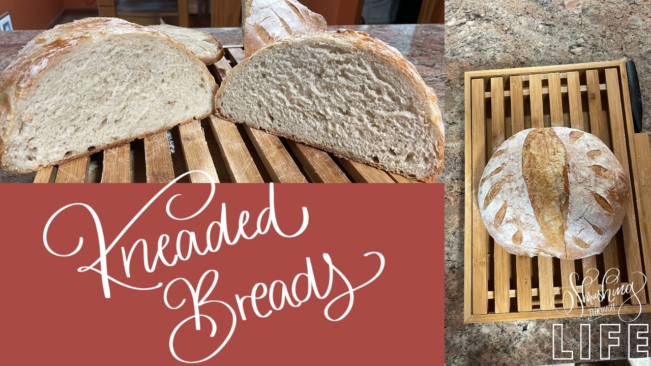 KNEADED BREADS | BOULE | BATARD | HOMEMADE BREAD | BEGINNER BREAD MAKING