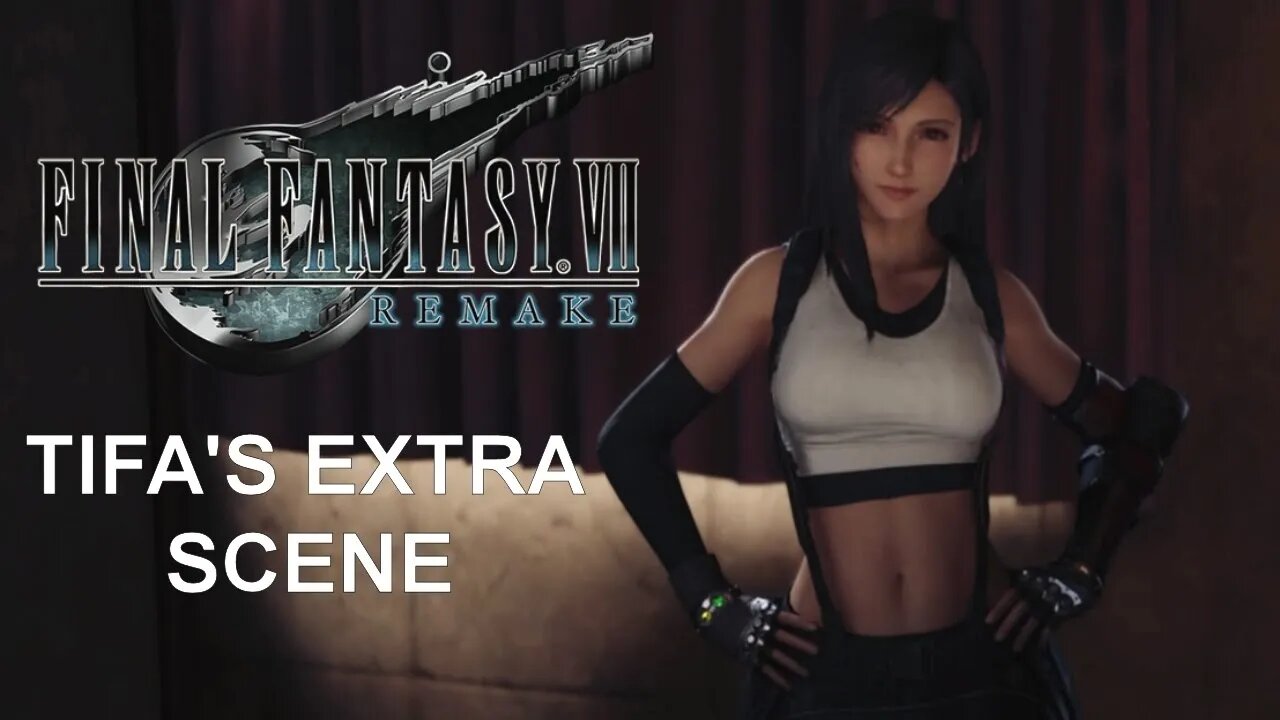 Final Fantasy VII Remake (PS4) - Tifa's Extra Scene