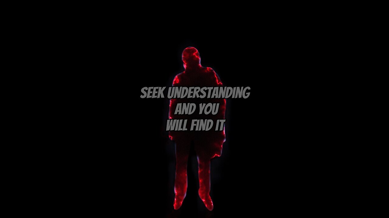 Seek Understanding #dayodman #seeking #understand #eeyayyahh #motivation
