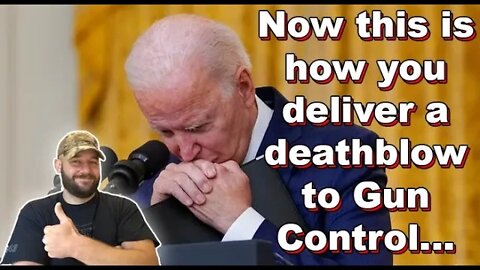 Now this is how you dismantle the Left’s arguments around Gun Control… Great piece from our side...