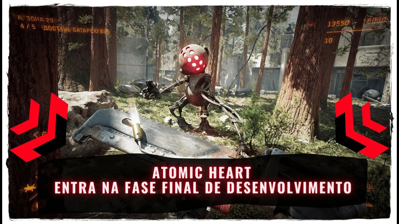 Atomic Heart (Game de Tiro em Primeira Pessoa PS4, Xbox One, PS5, Xbox Series e PC)