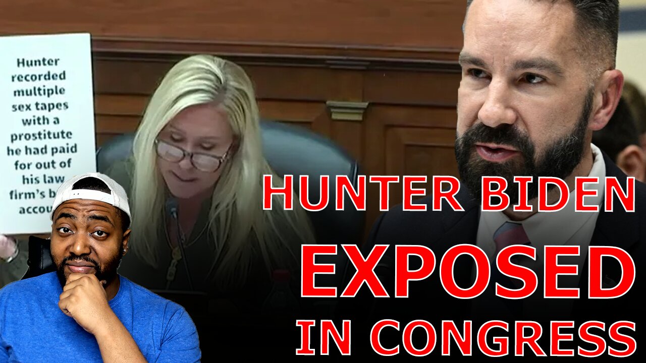 Marjorie Taylor Greene LITERALLY EXPOSES Hunter Biden During BOMBSHELL IRS Whistleblower Testimony