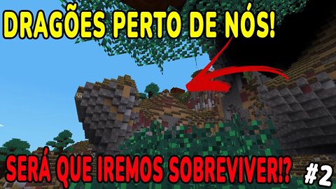 CONSTRUI uma Casa EM UM LUGAR MUITO PERIGOSO! - Diário de Minetest #2