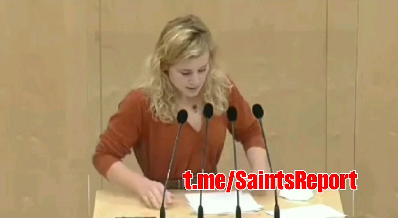 ⚫COLLAPSED ⚕ Austrian MP in Parliament